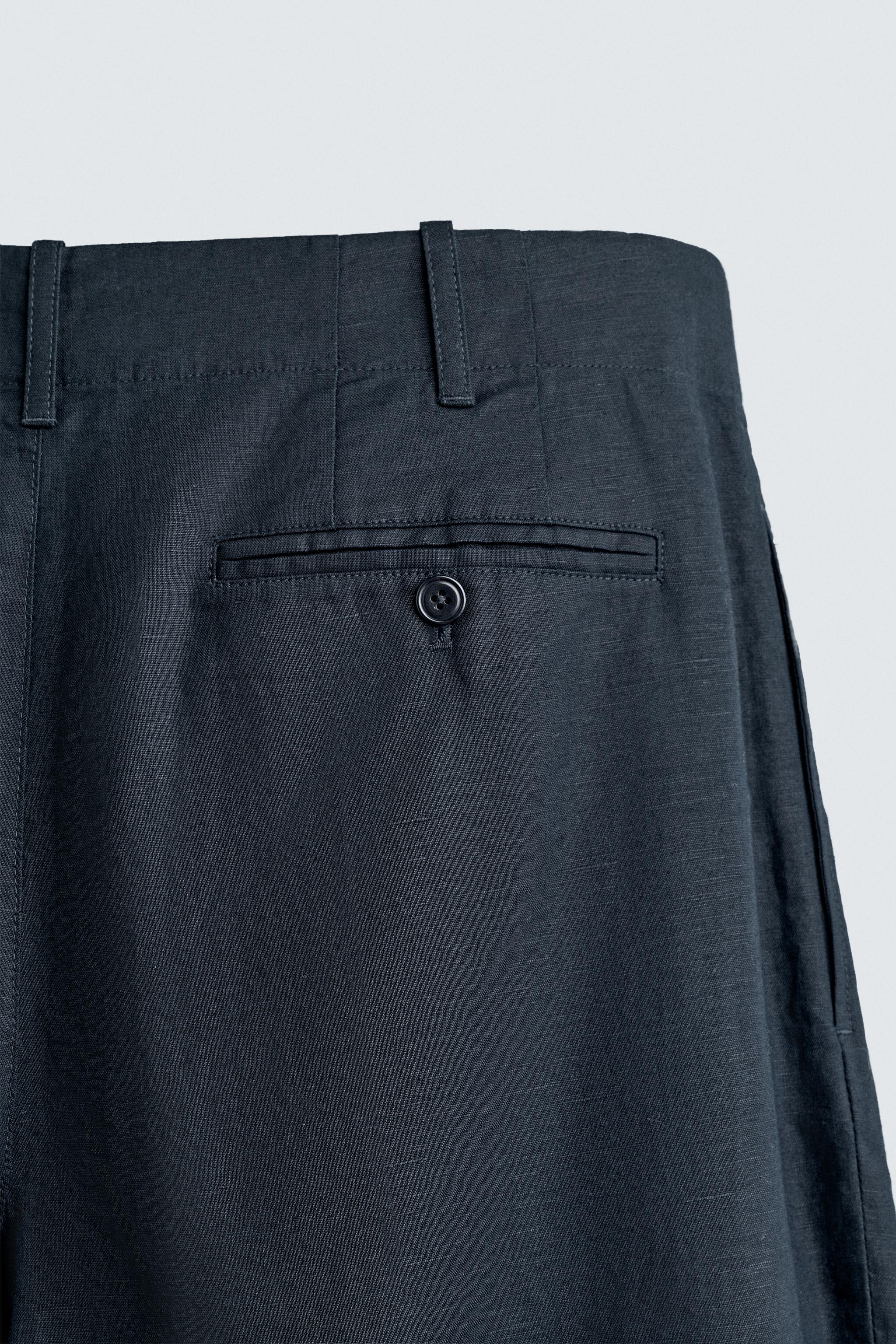 PANTALON COUPE DÉCONTRACTÉE CHANVRE - COTON